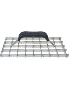 Rabot cu gratii dintat, 280x140 mm