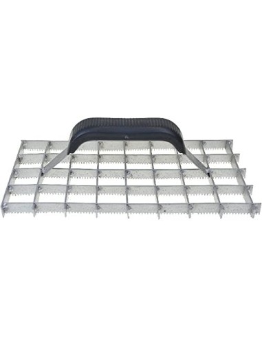 Rabot cu gratii dintat, 280x140 mm