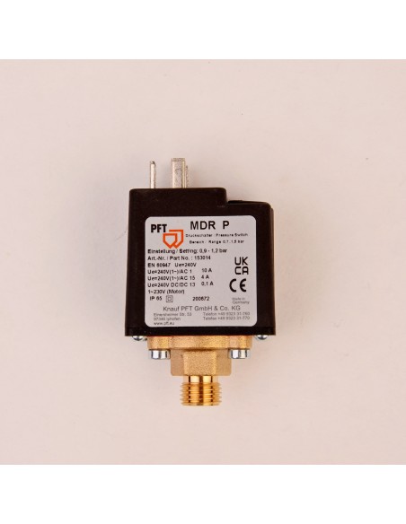 Presostat pompa de tencuit PFT 0.9-1.2bar