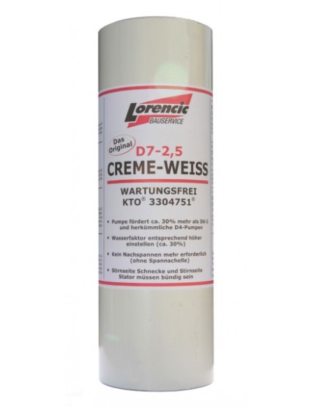 Set stator- rotor  Cremeweiss granulatie 6mm