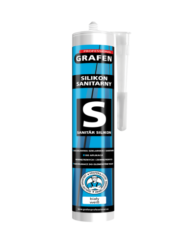 Silicon sanitar Grafen- culoarea alb 280ML