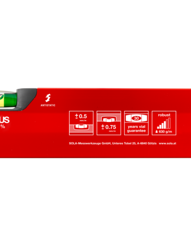 Nivela cu bula, BigX, 60cm, 01370801, SOLA