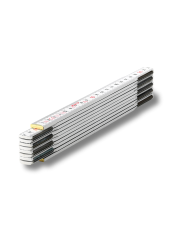 Metru pliabil de lemn 2ml SOLA